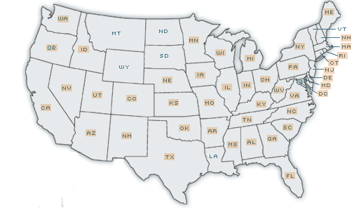 US MAP